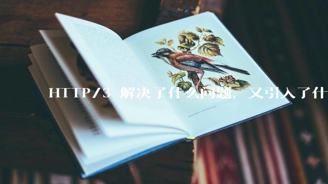 HTTP/3 解决了什么问题，又引入了什么新问题？