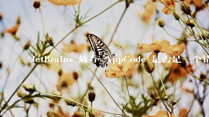 JetBrains 放弃 AppCode 是否是一个错误决定？